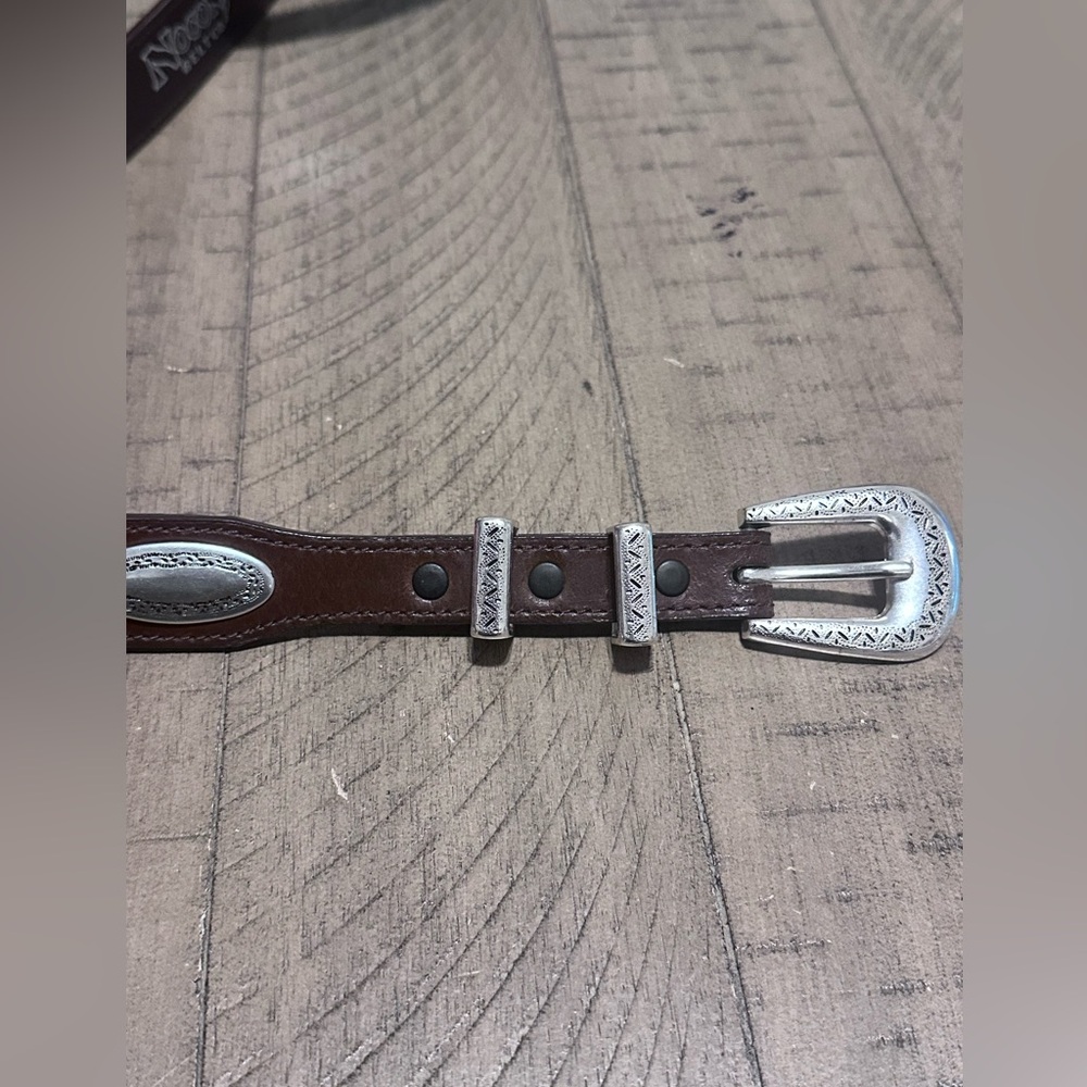 Nocona Belt Co Western Leather Belt Size 46 N2476602 - Picture 2 of 4